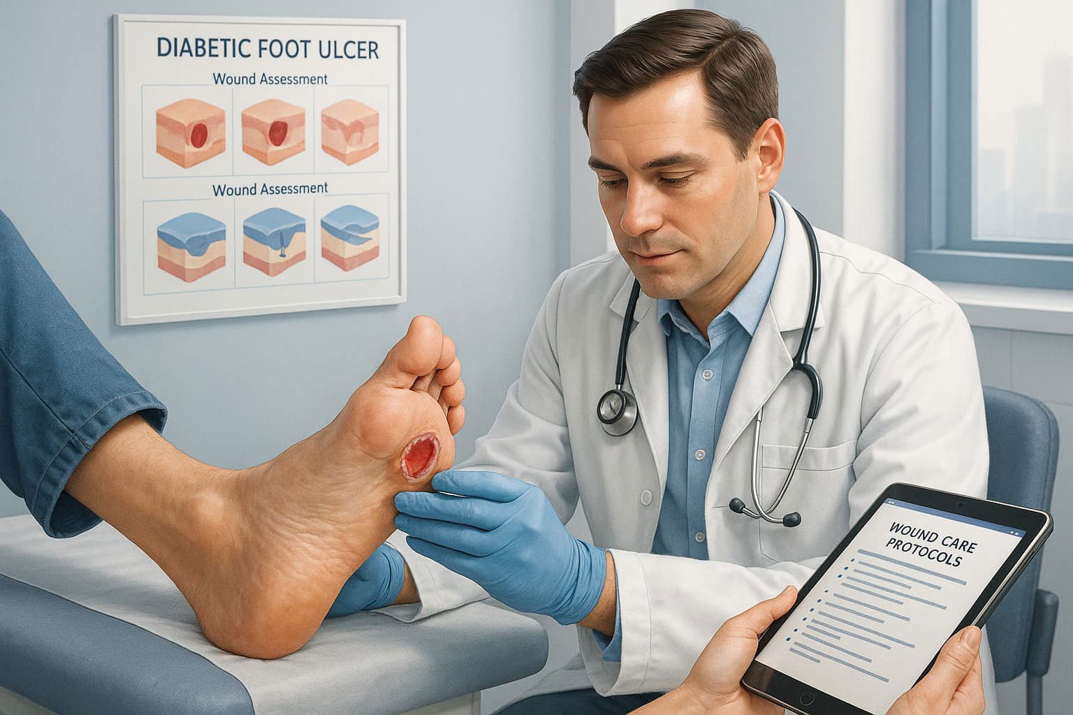 Diabetic foot ulcer treatment and regenerative medicine consultation in India